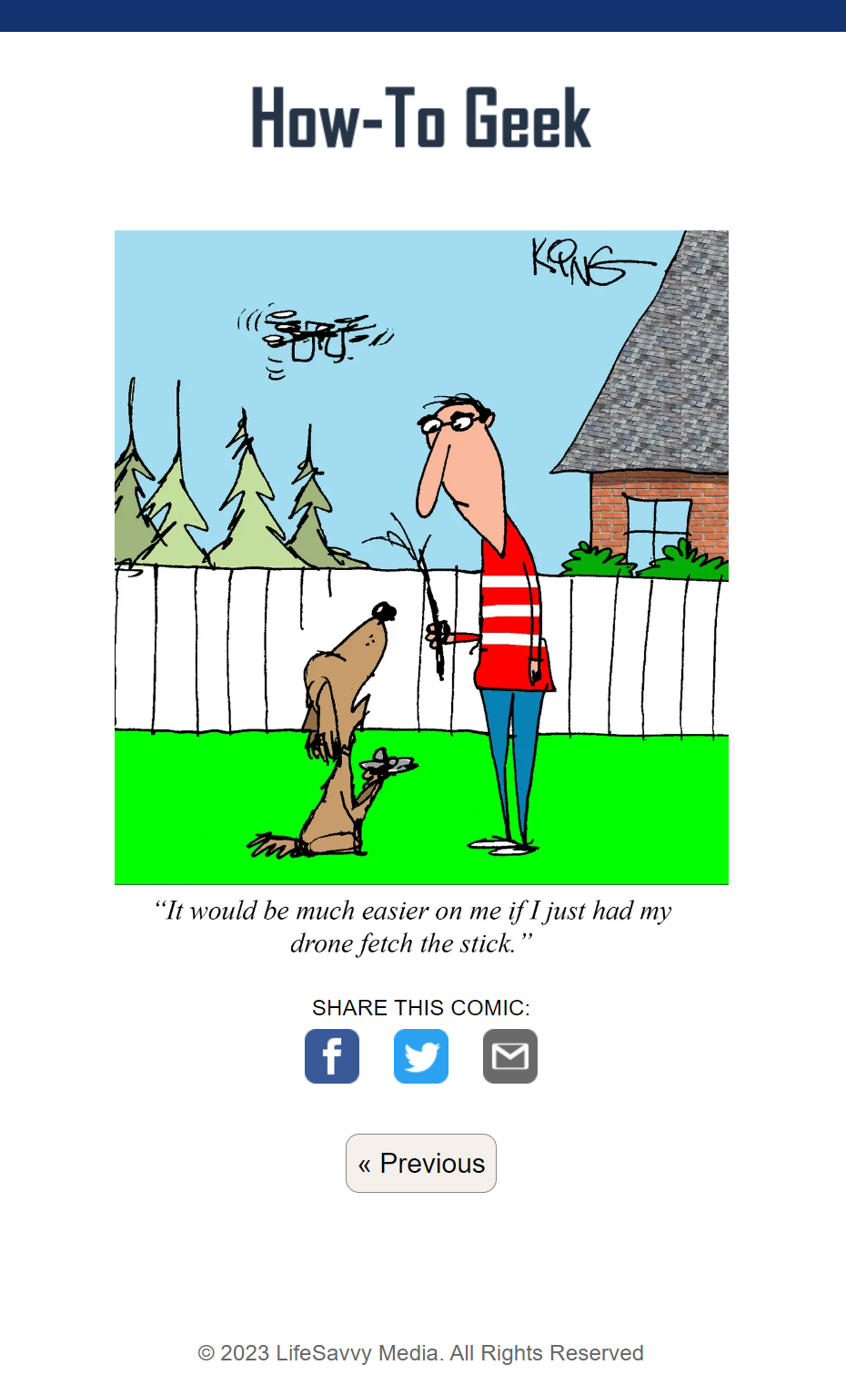 Drone - Geek Comic