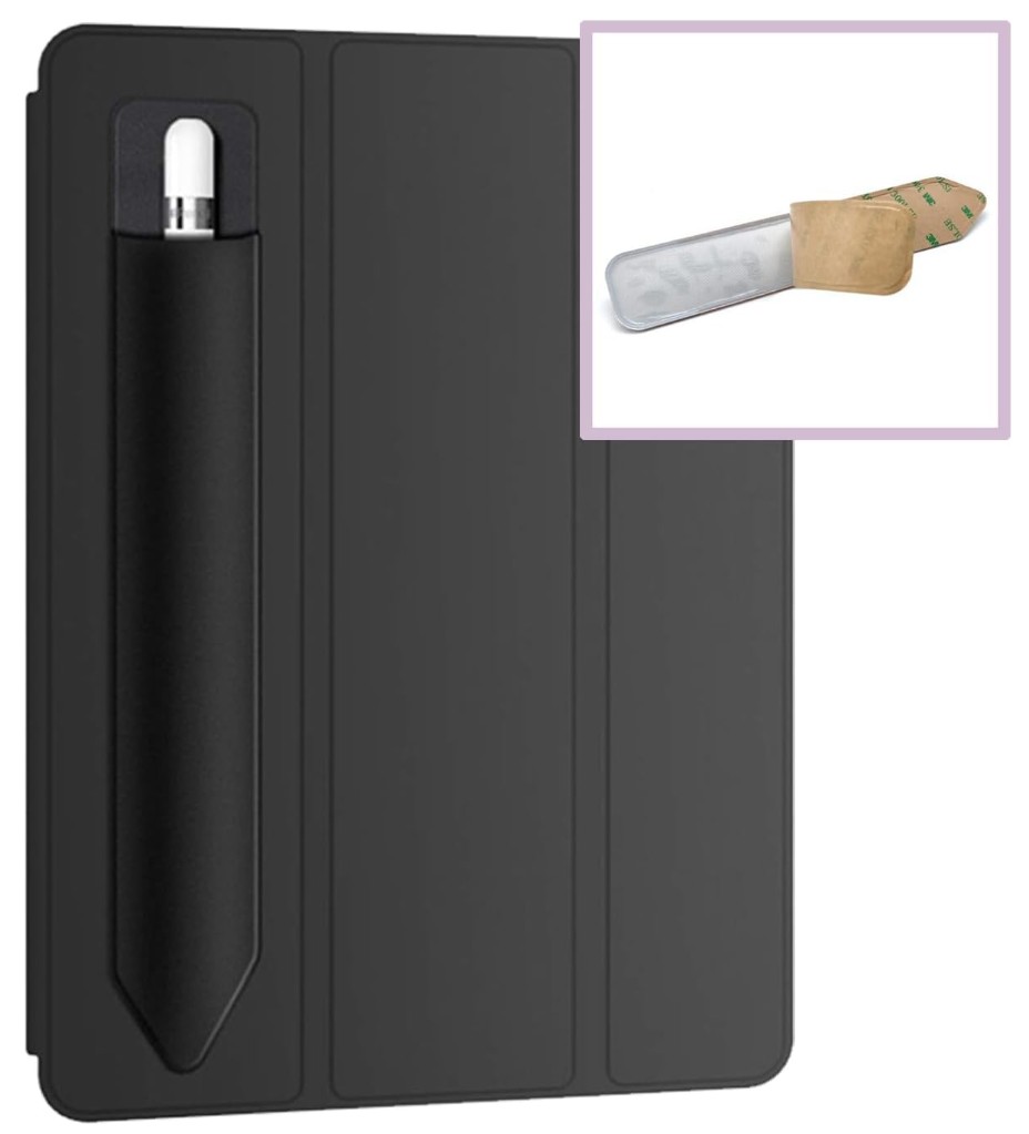 TENOC Universal Stylus Holder, Adhesive Pencil Protected Sleeve Case